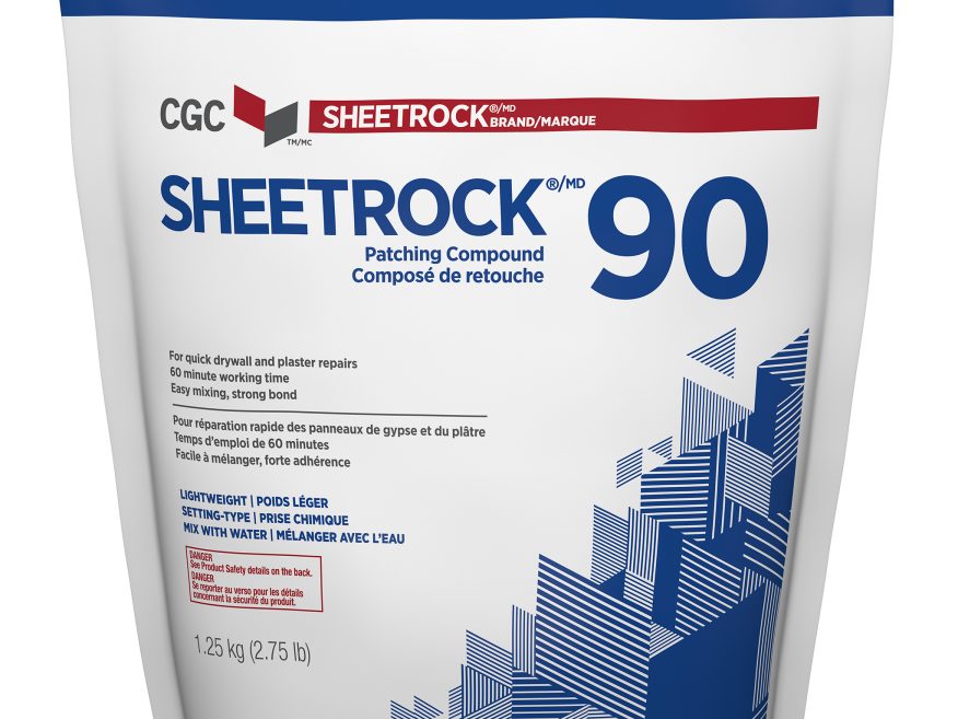 CGC Sheetrock Brand 90 Setting Type Drywall Compound