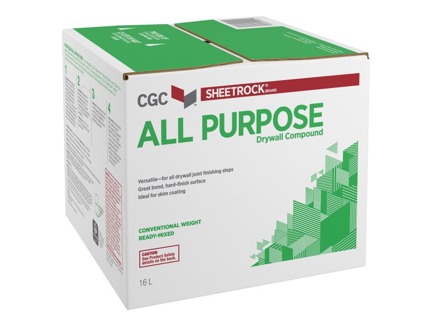 Cgc Sheetrock Brand All Purpose Drywall Compound