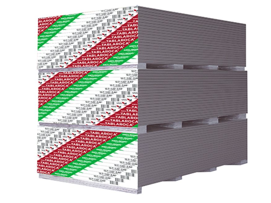 Paneles de yeso marca Tablaroca® Anti Moho