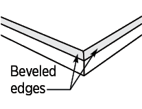 Beveled Edge