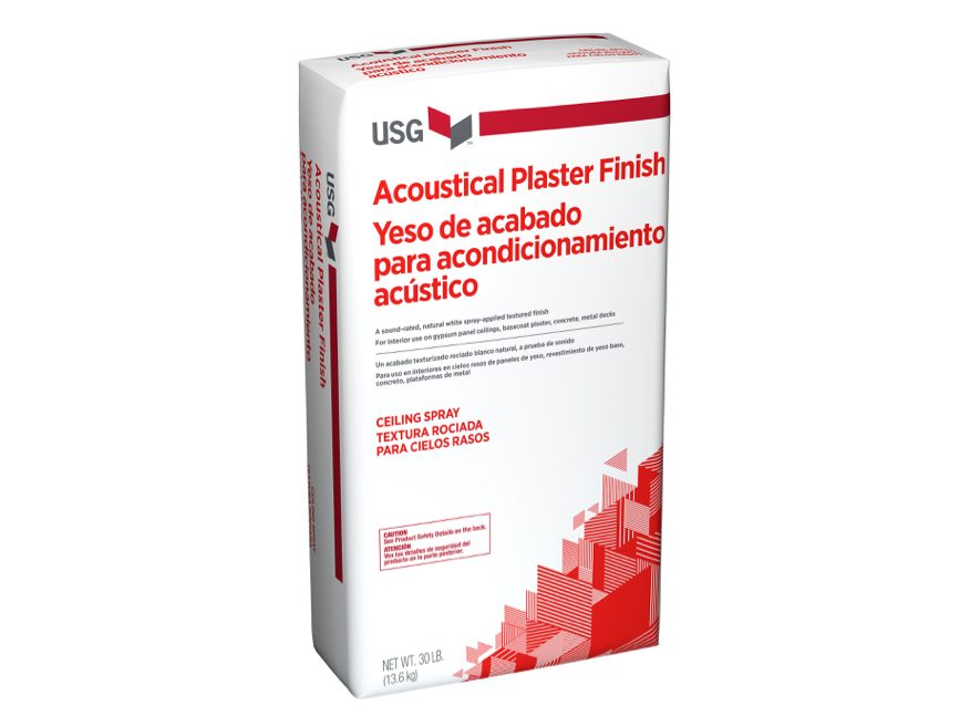 Acoustical Plaster Finish Usg