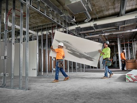The Industry's Lightest Drywall.