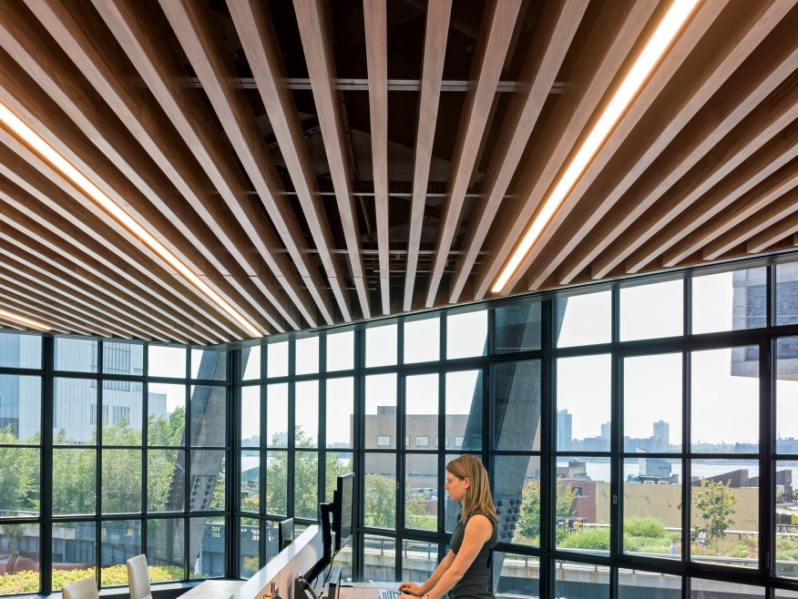 Finish: Arboreal® American Walnut | Architect: Gensler, Photo: ©Jasper Sanidad