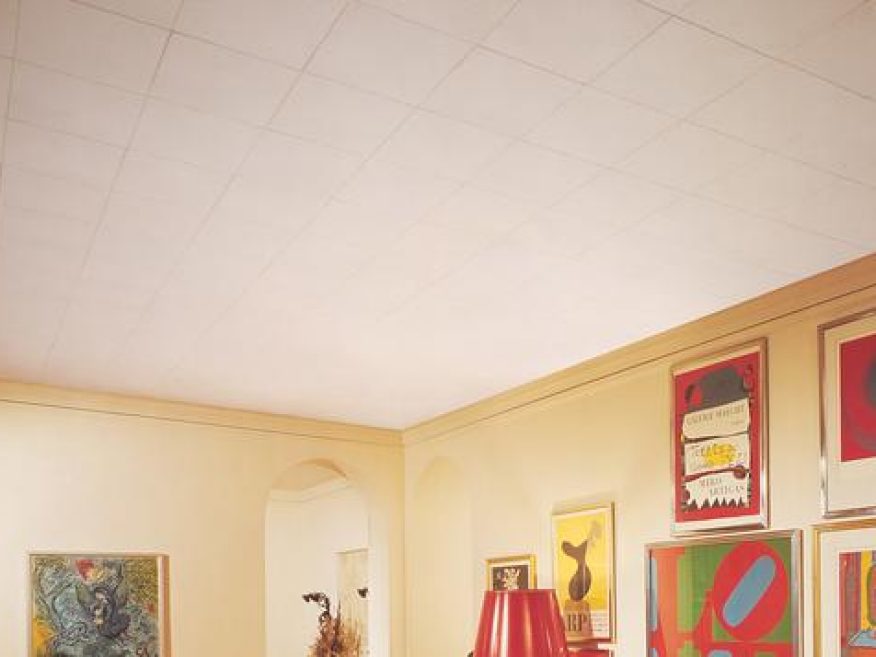 Custom White Wood Fiber Acoustical Ceiling Panels