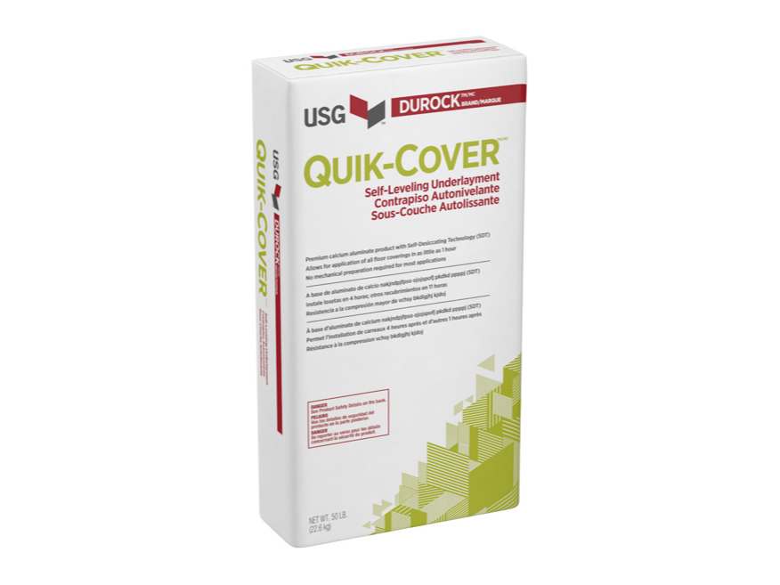 Durock™ Brand QuikCover™ SelfLeveling Underlayment USG