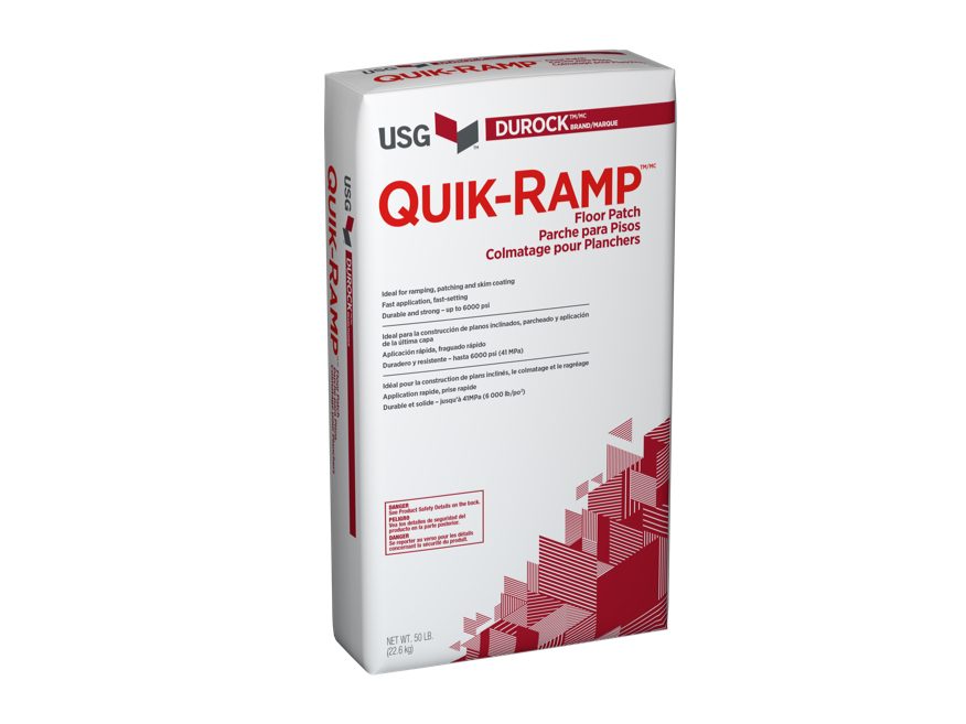 Durock Brand Quik Ramp Floor Patch Usg