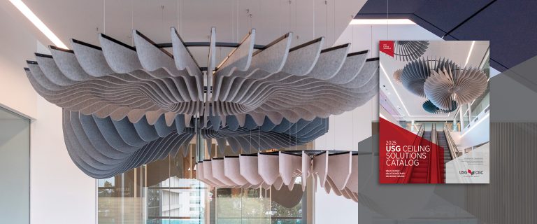 Inspire and inform your newest ceiling projects.