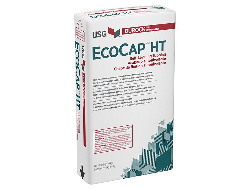 Durock™ Brand EcoCap™ HT SelfLeveling Topping USG
