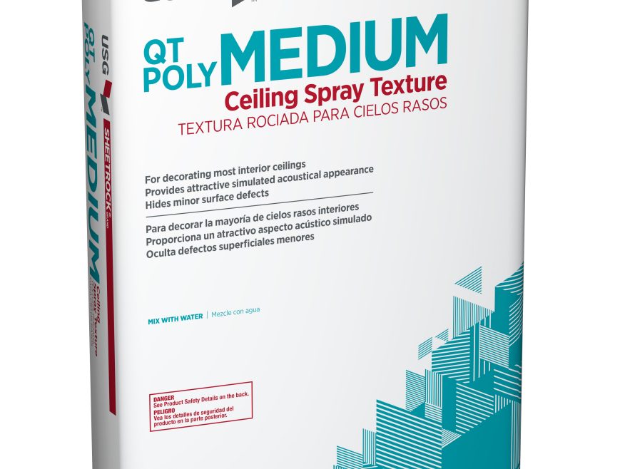 Sheetrock Brand Qt Poly Ceiling Spray, How To Mix Ceiling Spray Texture