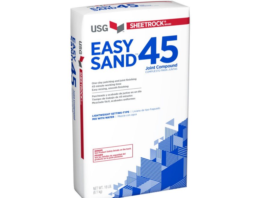 Sand 2025 drywall mud