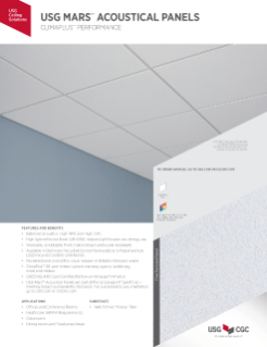 usg climaplus acoustical submittal